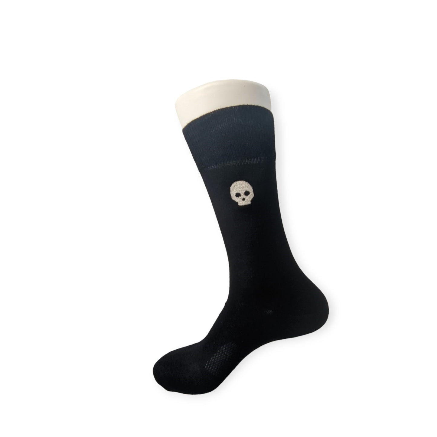 Business-Socken mit Totenkopf Wunschtext