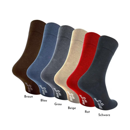 Business-Socken mit Monogramm Initialen bestickt