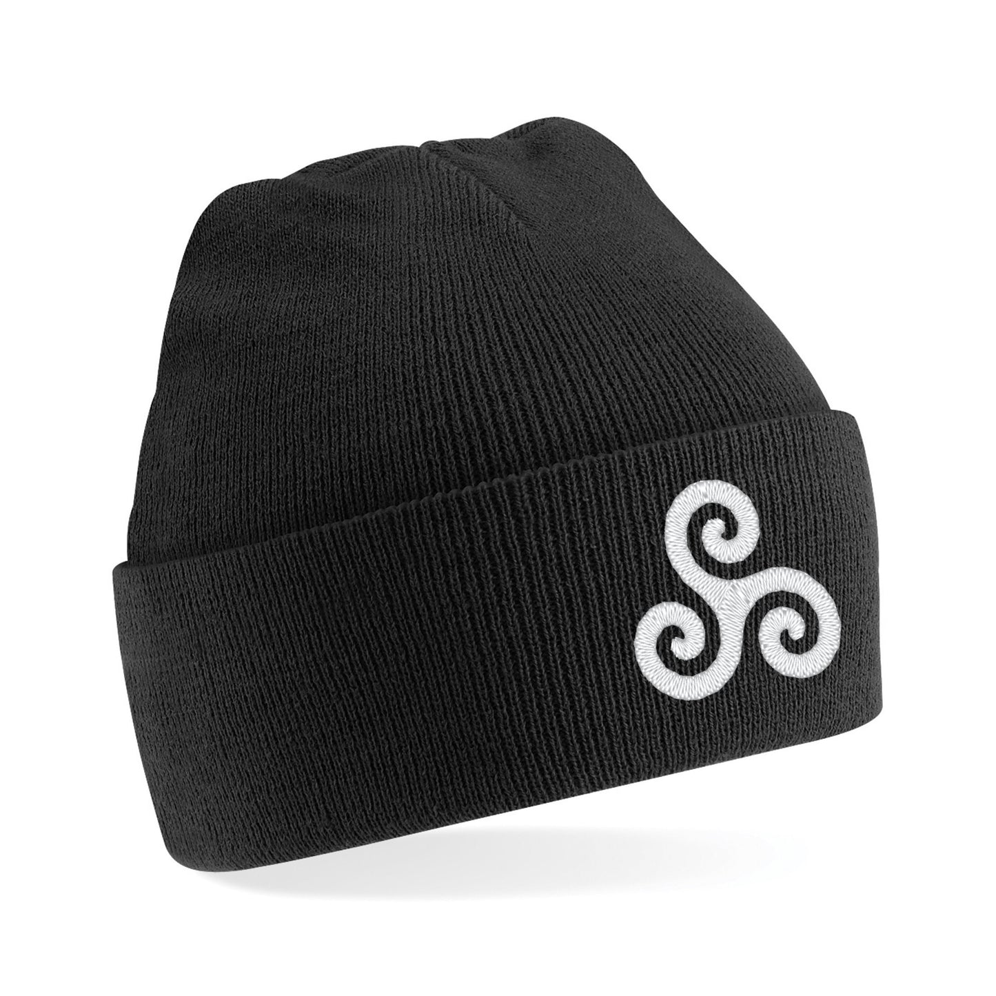 Beanie bestickt mit Triskele