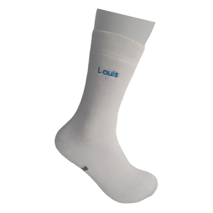 Sport-Socken mit Namen bestickt